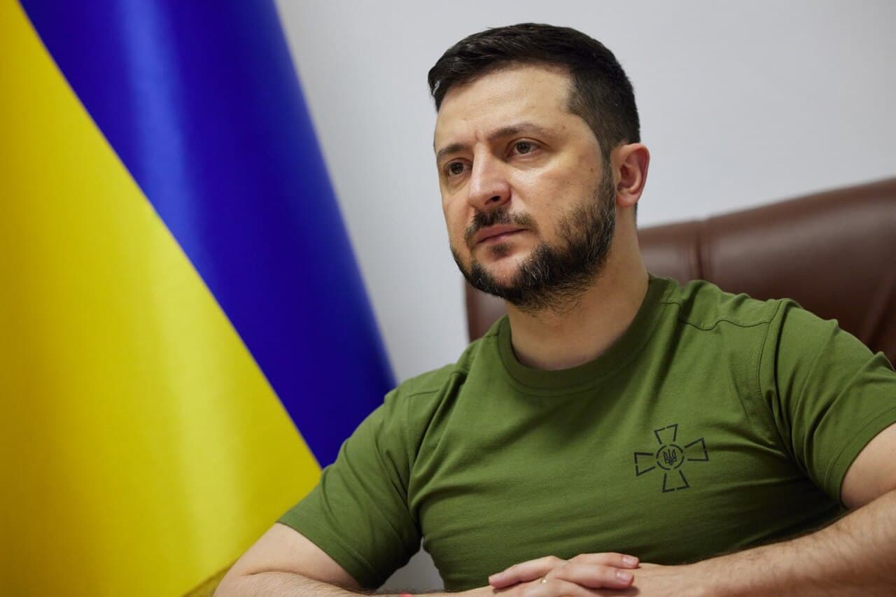 President of Ukraine Volodymyr Zelenskyy makes a speech in the National Assembly of the Republic of Korea.jpg