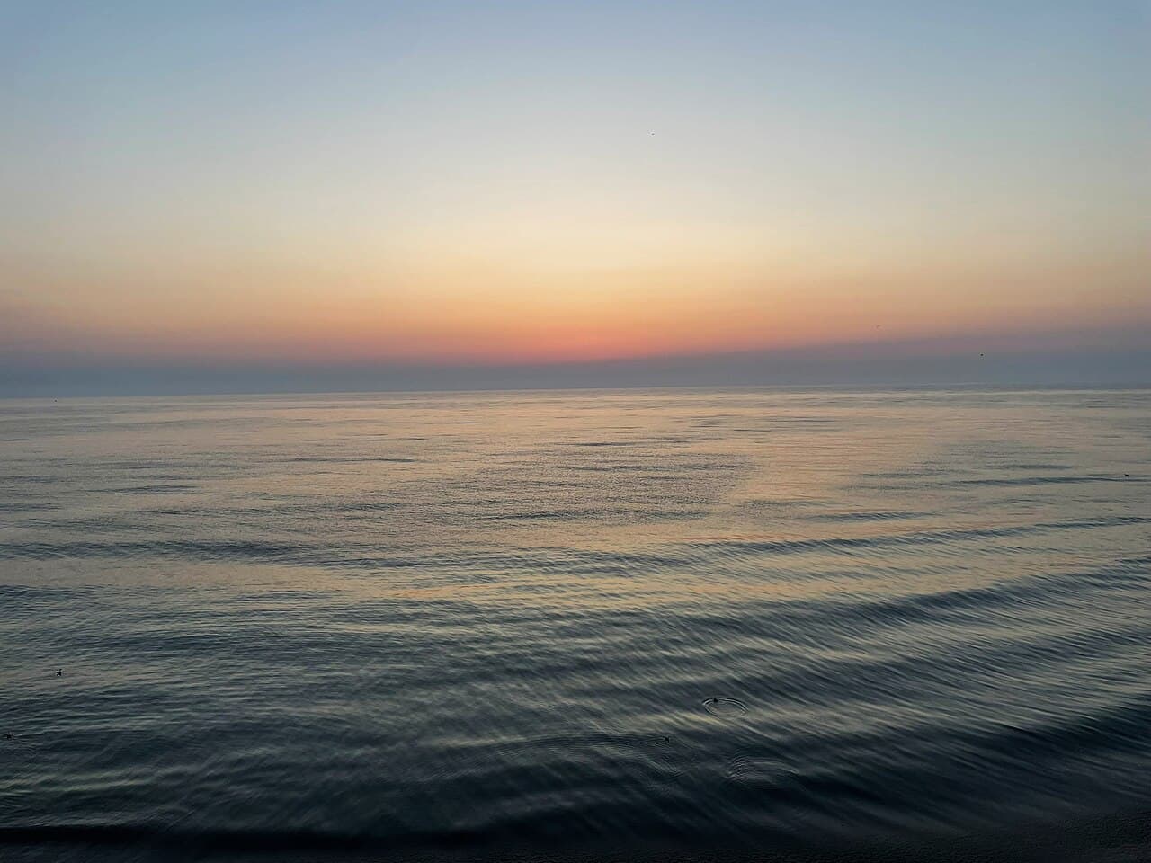 A few moments before the sunrise, Black Sea, Krapets, Bulgaria (53164302833).jpg