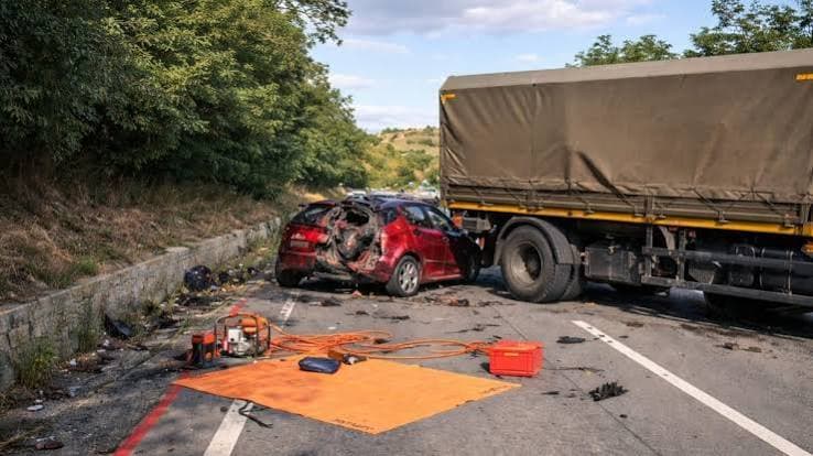 Trei persoane, inclusiv un minor, au murit într-un accident cu un camion militar în Mureș - Jurnalul National