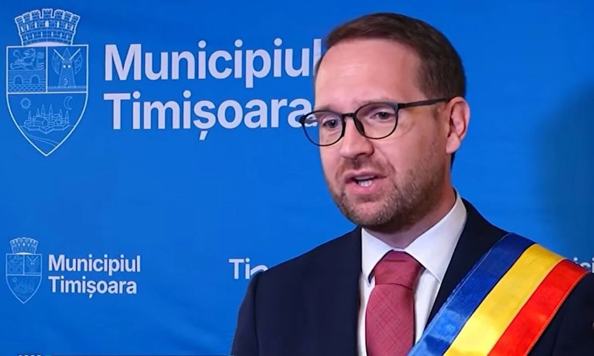 Dominic Fritz pierde mandatul de primar al Timișoarei. CCR a validat prevederea care îl lasă fără funcție în 30 de zile - Alba24